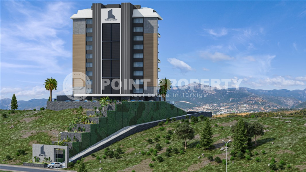 Project in Kestel with gorgeous views of the sea, mountains and the whole of Alanya! Interest-free installments until the end of 2023-id-1044-photo-4
