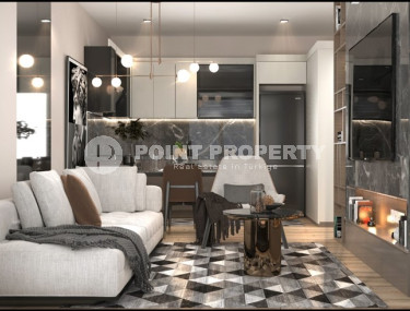 New project in Mersin - apartments with one and two bedrooms on different floors in a house with a swimming pool and a garden. The date for putting the facility into operation is the end of January 2025.-id-4029-photo-2