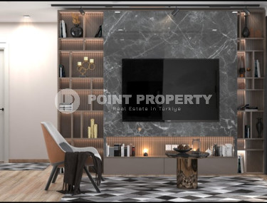 New project in Mersin - apartments with one and two bedrooms on different floors in a house with a swimming pool and a garden. The date for putting the facility into operation is the end of January 2025.-id-4029-photo-3