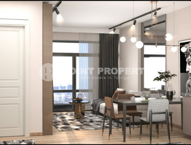 New project in Mersin - apartments with one and two bedrooms on different floors in a house with a swimming pool and a garden. The date for putting the facility into operation is the end of January 2025.-id-4029-photo-4