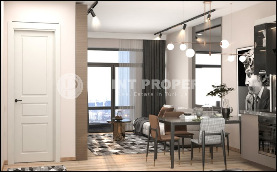 Новый проект в Мерсине – квартиры с одной и двумя спальнями на разных этажах в доме с бассейном и садом. Срок введения объекта в эксплуатацию – конец января 2025 года.-id-4029-фото-4