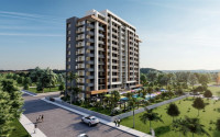 New project in Mersin - apartments with one and two bedrooms on different floors in a house with a swimming pool and a garden. The date for putting the facility into operation is the end of January 2025.-id-4029-photo-7