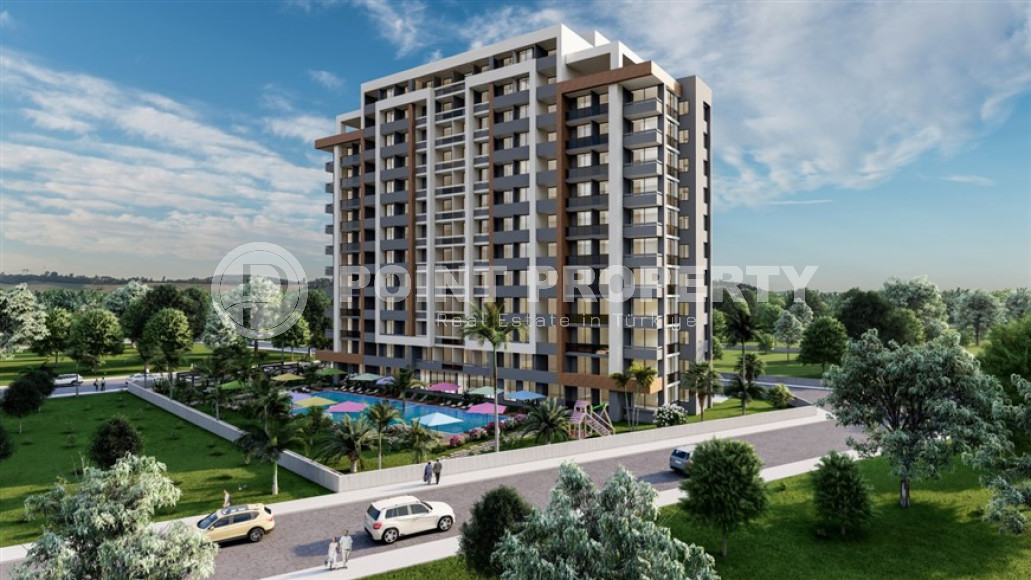 Новый проект в Мерсине – квартиры с одной и двумя спальнями на разных этажах в доме с бассейном и садом. Срок введения объекта в эксплуатацию – конец января 2025 года.-id-4029-фото-8