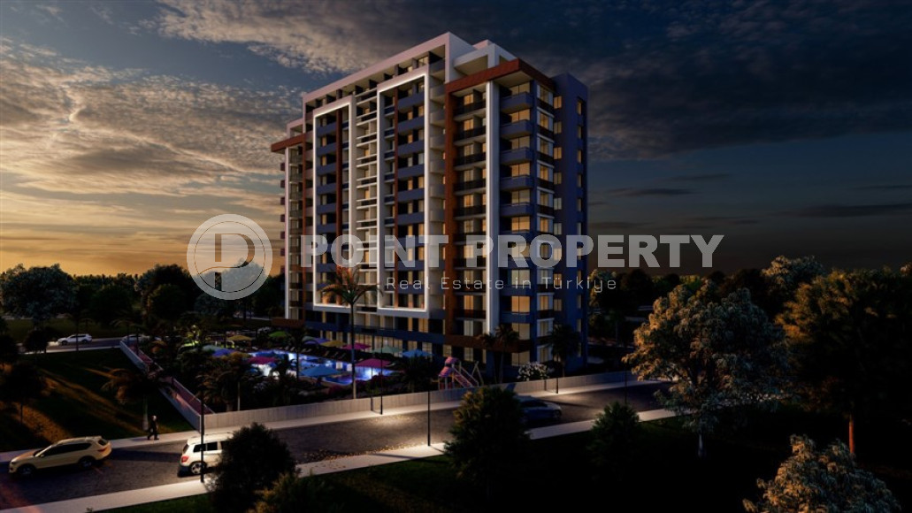 Новый проект в Мерсине – квартиры с одной и двумя спальнями на разных этажах в доме с бассейном и садом. Срок введения объекта в эксплуатацию – конец января 2025 года.-id-4029-фото-10