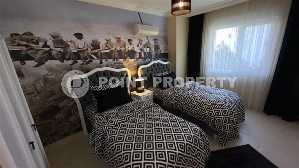 Excellent apartment with an area of 120 m2 350 meters from the sea, Tosmur-id-4032-photo-5