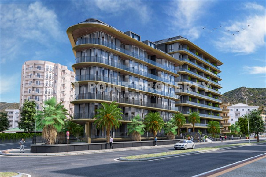 Two apartments for sale with an area of 57 m2 in an exclusive project under construction, Alanya center-id-4039-photo-1