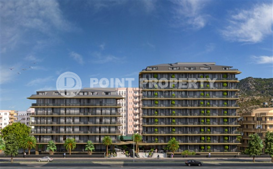 Продаются две квартиры с площадью 57 м2 в эксклюзивном проекте на этапе строительства, центр Аланьи-id-4039-фото-2