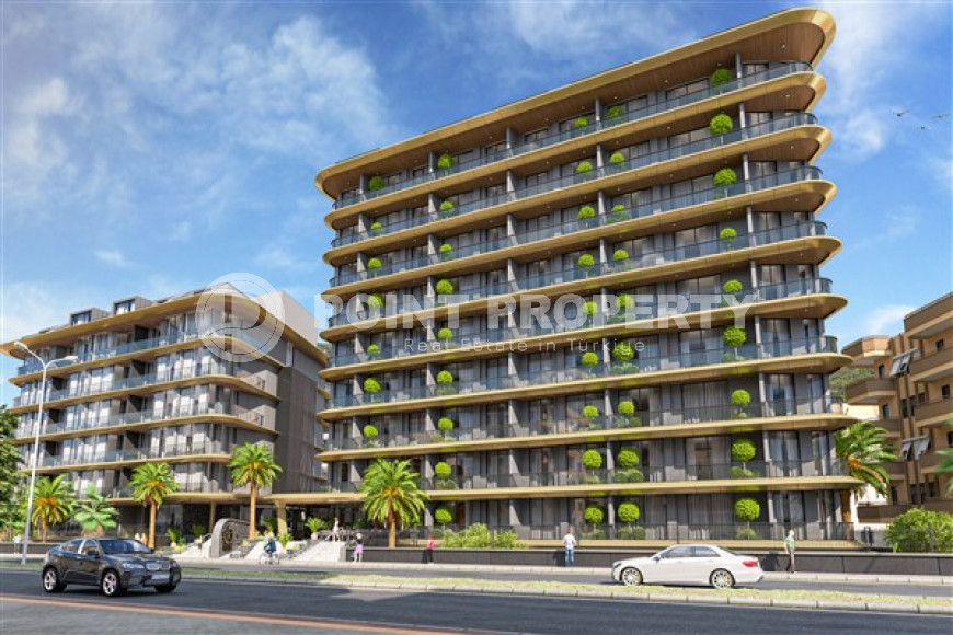 Продаются две квартиры с площадью 57 м2 в эксклюзивном проекте на этапе строительства, центр Аланьи-id-4039-фото-3