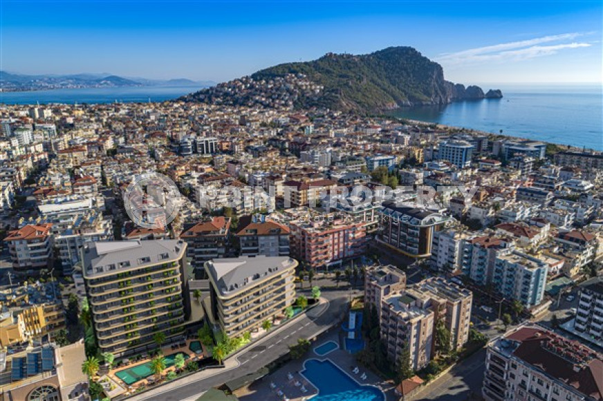 Продаются две квартиры с площадью 57 м2 в эксклюзивном проекте на этапе строительства, центр Аланьи-id-4039-фото-7