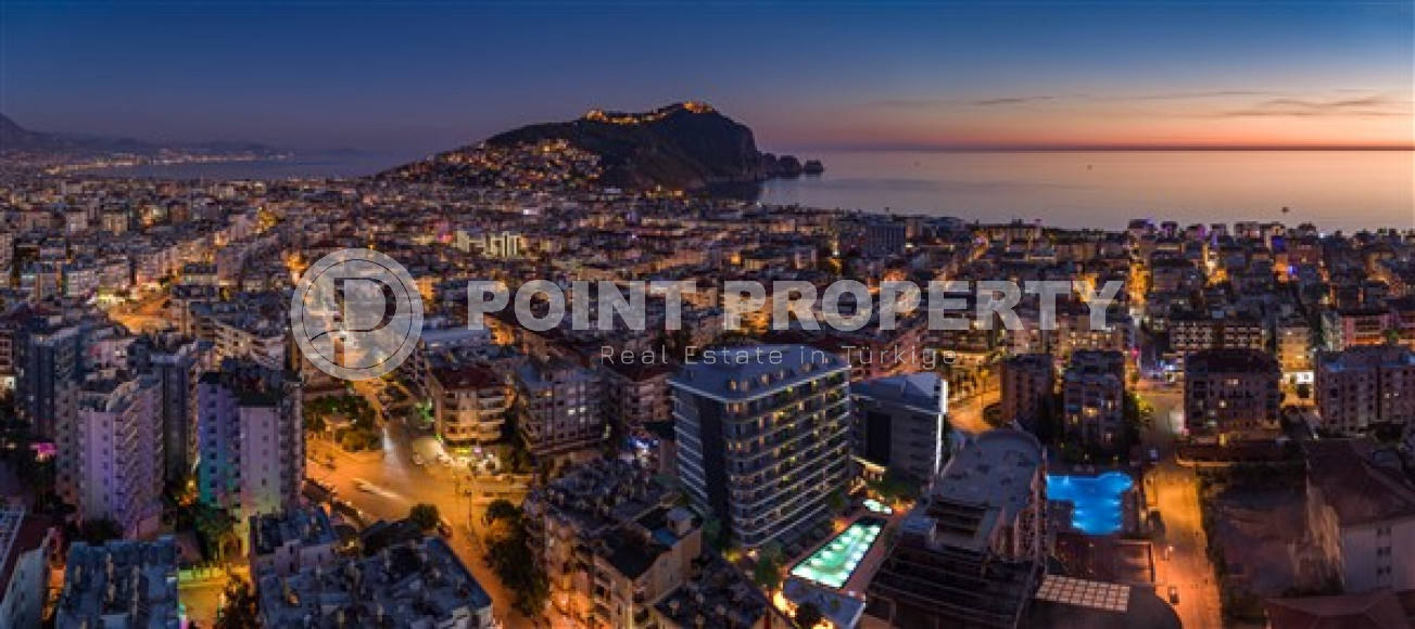 Продаются две квартиры с площадью 57 м2 в эксклюзивном проекте на этапе строительства, центр Аланьи-id-4039-фото-9