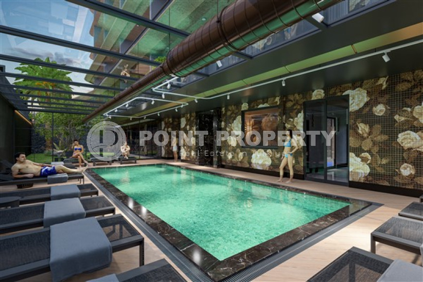 Продаются две квартиры с площадью 57 м2 в эксклюзивном проекте на этапе строительства, центр Аланьи-id-4039-фото-12