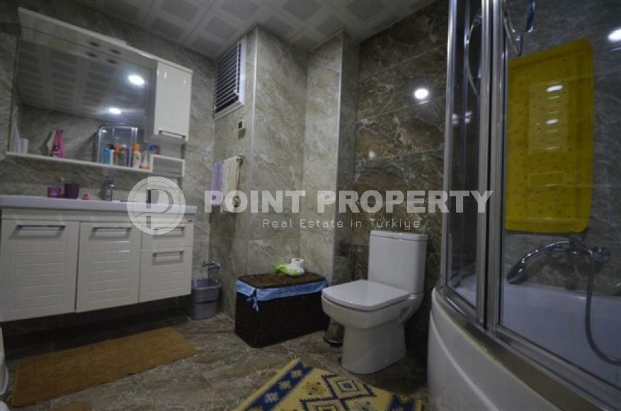 Большая светлая квартира 3+2, в самом центре Аланьи с возможностью получения вида на жительство в Турции.-id-4047-фото-8