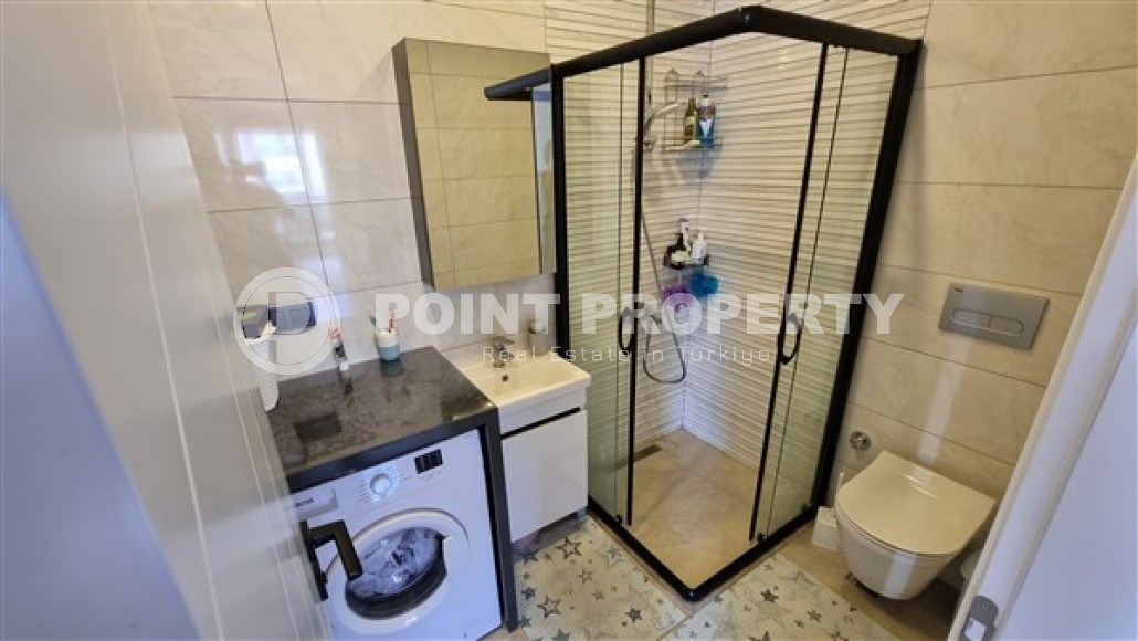 Стильные современные апартаменты 3+1 в 500 метрах от моря в популярном районе Аланьи Оба.-id-4050-фото-10