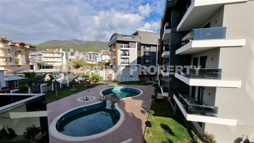 Стильные современные апартаменты 3+1 в 500 метрах от моря в популярном районе Аланьи Оба.-id-4050-фото-14