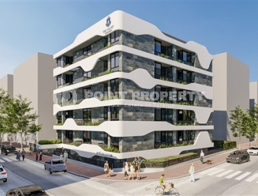 Двухуровневые апартаменты состоящие из двух квартир на 5 этаже и мансарде комплекса, центр Аланьи-id-4051-фото-2