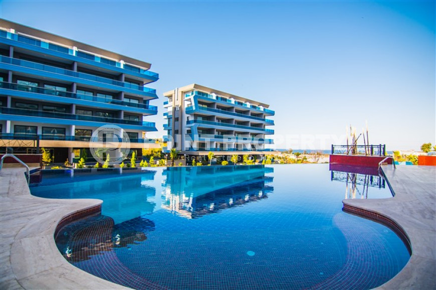 Magnificent duplex apartment 232 m2 with four balconies, Kargicak area-id-4053-photo-15