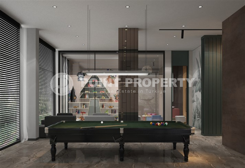 Magnificent duplex apartment 232 m2 with four balconies, Kargicak area-id-4053-photo-19