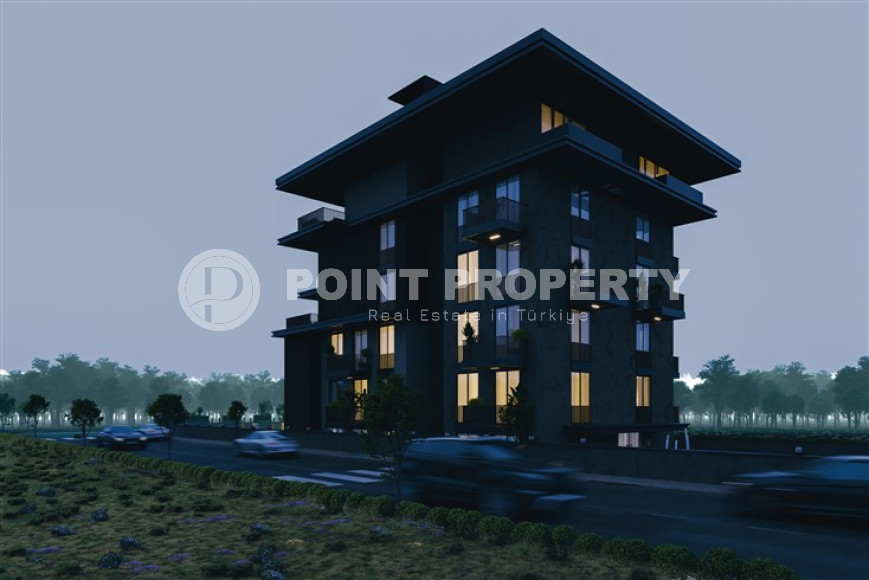 A beautiful boutique project under construction in the Kestel area, 150 meters from the sea. Apartments 60 - 205 m2.-id-4054-photo-5