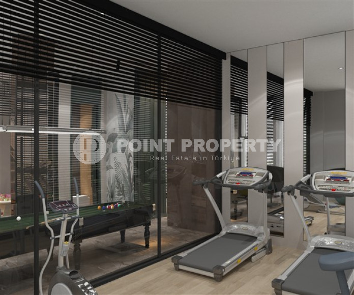 Красивый строящийся бутик - проект в районе Кестель в 150 метрах от моря. Апартаменты 60 - 205 м2.-id-4054-фото-11