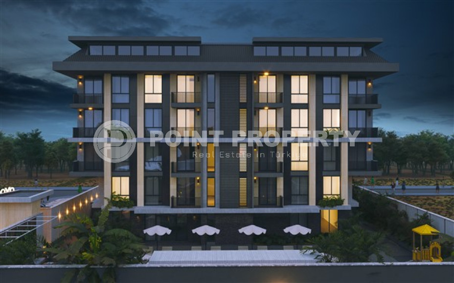 Апартаменты и дуплексные квартиры с площадью от 46 м2 до 145 м2 в новом инвестиционном проекте, район Оба-id-4055-фото-2