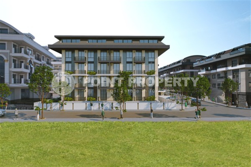 Апартаменты и дуплексные квартиры с площадью от 46 м2 до 145 м2 в новом инвестиционном проекте, район Оба-id-4055-фото-5