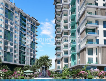 Уютная квартира планировкой 1+1 и площадью 65 м2 в элитном комплексе в районе Махмутлар, 1400 м от моря-id-1337-фото-5