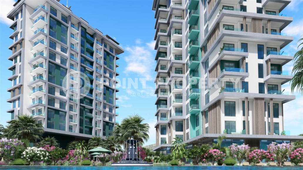 Уютная квартира планировкой 1+1 и площадью 65 м2 в элитном комплексе в районе Махмутлар, 1400 м от моря-id-1337-фото-5