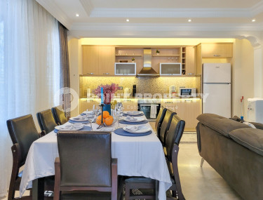 Уютный светлый пентхаус 4+2 в районе Оба для большой семьи в 450 м от моря-id-4060-фото-1