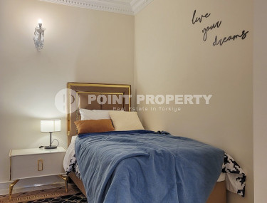 Уютный светлый пентхаус 4+2 в районе Оба для большой семьи в 450 м от моря-id-4060-фото-4