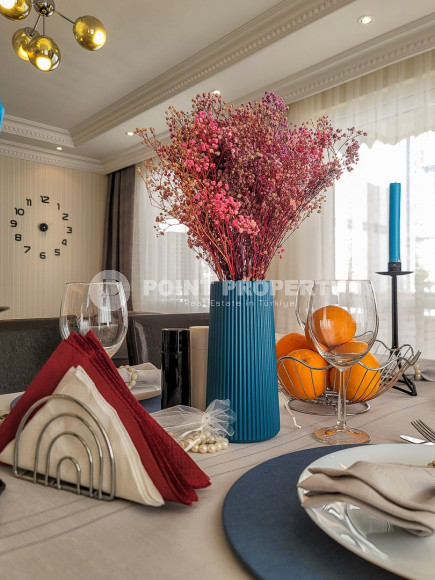 Уютный светлый пентхаус 4+2 в районе Оба для большой семьи в 450 м от моря-id-4060-фото-13