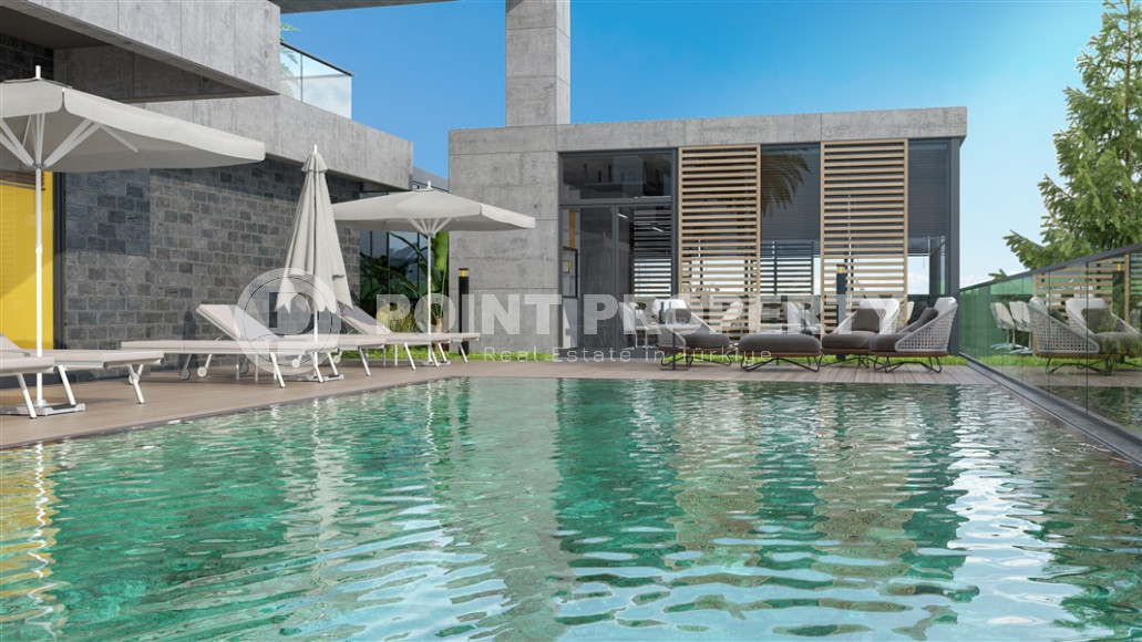 Project in Kestel with gorgeous views of the sea, mountains and the whole of Alanya! Interest-free installments until the end of 2023-id-1044-photo-9