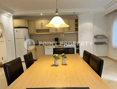 Готовая к проживанию трёхкомнатная квартира с двумя балконами и мебелью, центр Аланьи-id-4062-фото-3