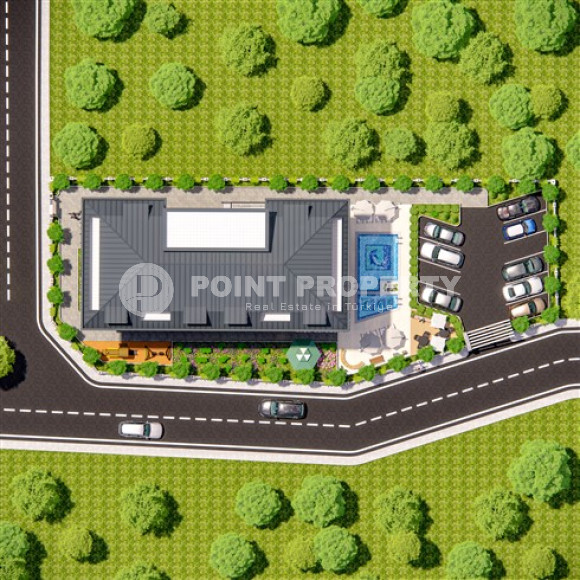 Comfortable apartments 2+1 and 3+1 in a residence under construction, Ciplakli district-id-4065-photo-2