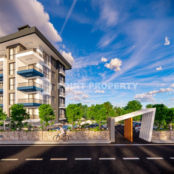 Comfortable apartments 2+1 and 3+1 in a residence under construction, Ciplakli district-id-4065-photo-3