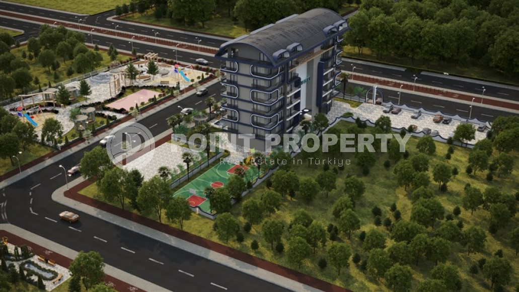 Инвестиционный проект в Гапзипаше с датой окончания строительства 30.05.2024 года. Резиденция из шести этажей с инфраструктурой.-id-4066-фото-14