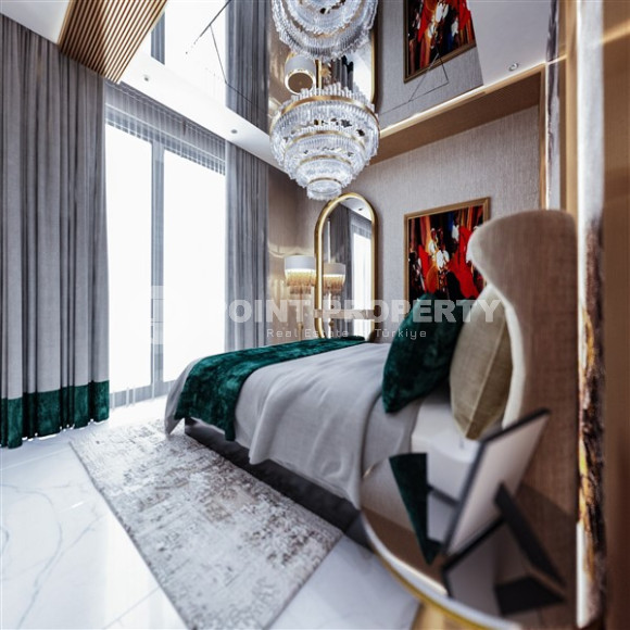 Уютная квартира планировкой 1+1 и площадью 65 м2 в элитном комплексе в районе Махмутлар, 1400 м от моря-id-1337-фото-19