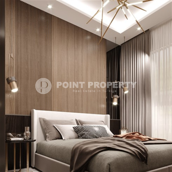 Апартаменты и дуплексные квартиры с площадью 40 - 109 м2 в новом комплексе на начальной стадии строительства, Газипаша-id-4067-фото-6