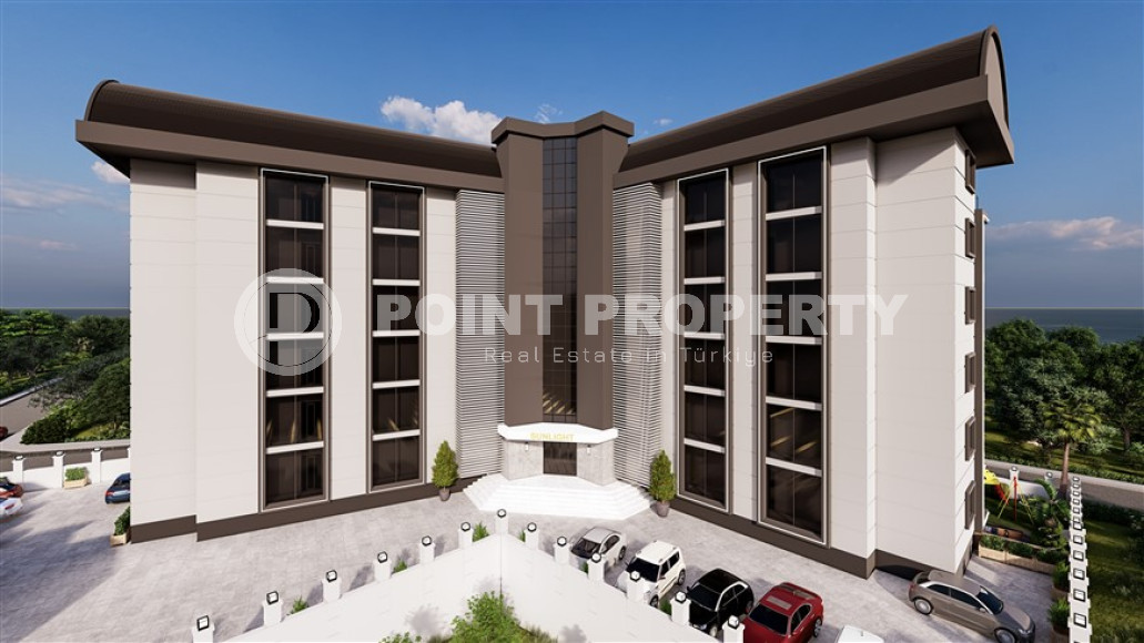 Апартаменты и дуплексные квартиры с площадью 40 - 109 м2 в новом комплексе на начальной стадии строительства, Газипаша-id-4067-фото-8