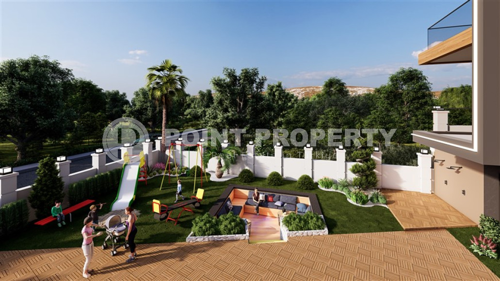 Апартаменты и дуплексные квартиры с площадью 40 - 109 м2 в новом комплексе на начальной стадии строительства, Газипаша-id-4067-фото-12