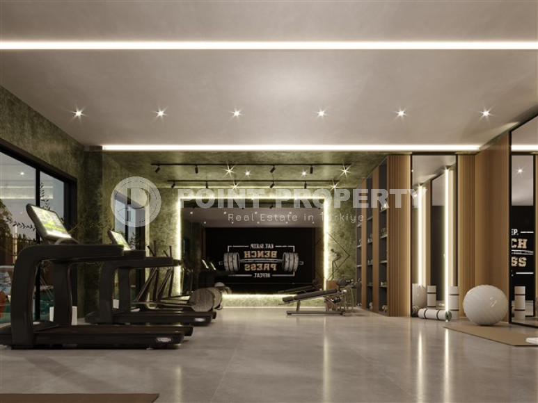 Апартаменты и дуплексные квартиры с площадью 40 - 109 м2 в новом комплексе на начальной стадии строительства, Газипаша-id-4067-фото-14