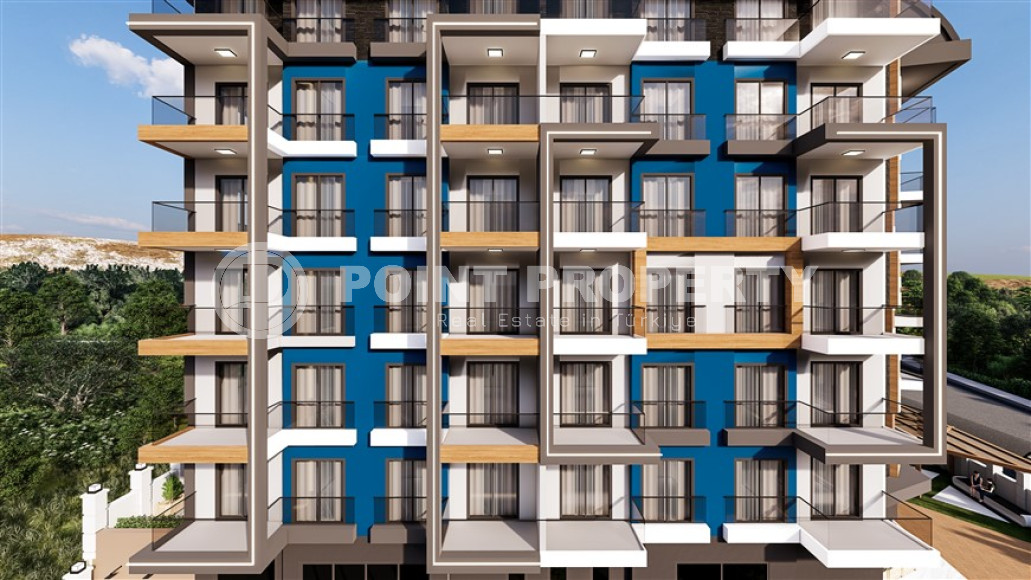 Апартаменты и дуплексные квартиры с площадью 40 - 109 м2 в новом комплексе на начальной стадии строительства, Газипаша-id-4067-фото-15