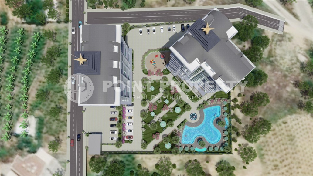 Уютная квартира планировкой 1+1 и площадью 65 м2 в элитном комплексе в районе Махмутлар, 1400 м от моря-id-1337-фото-21