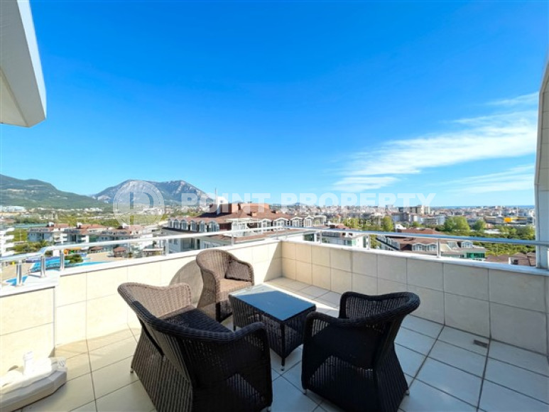 Шестикомнатный пентхаус 4+2 с площадью 210 м2 и красивым интерьером комнат, район Оба-id-4068-фото-12