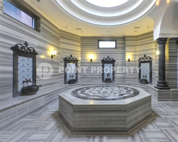 Шестикомнатный пентхаус 4+2 с площадью 210 м2 и красивым интерьером комнат, район Оба-id-4068-фото-19