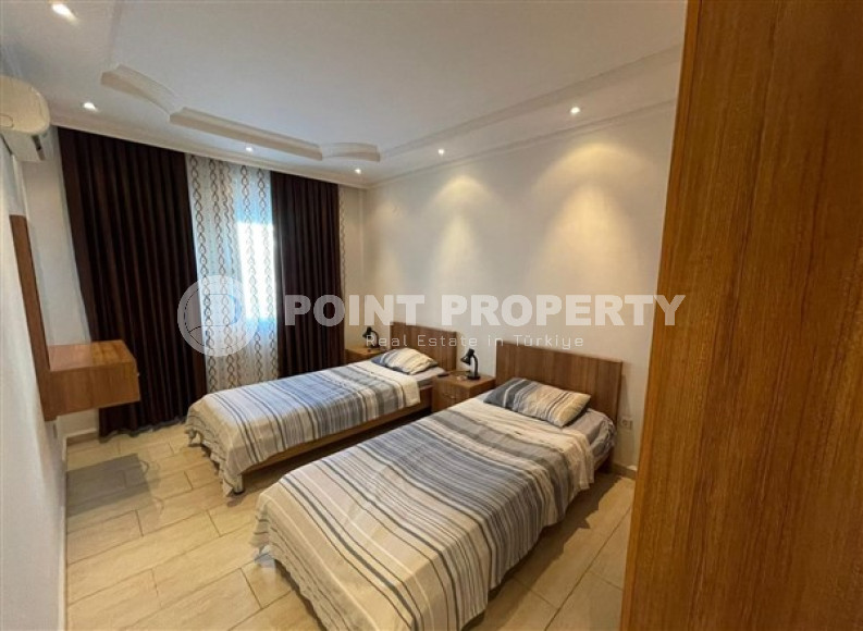 Меблированная квартира 2+1 с двумя балконами в 300 метрах от моря, район Оба-id-4069-фото-3