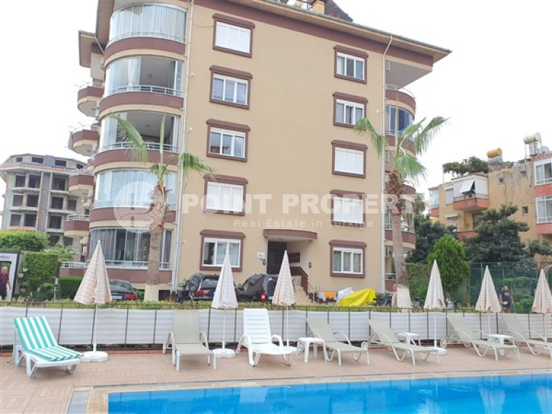 Furnished apartment 2+1 with two balconies 300 meters from the sea, Oba district-id-4069-photo-11