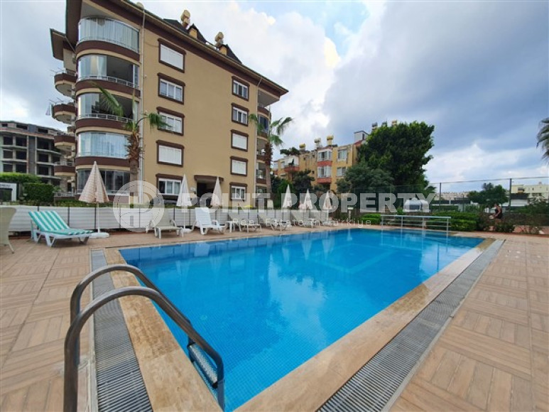 Furnished apartment 2+1 with two balconies 300 meters from the sea, Oba district-id-4069-photo-12