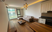 New furnished 1+1 apartment on the first line from the sea in the center of Kestel.-id-4071-photo-1