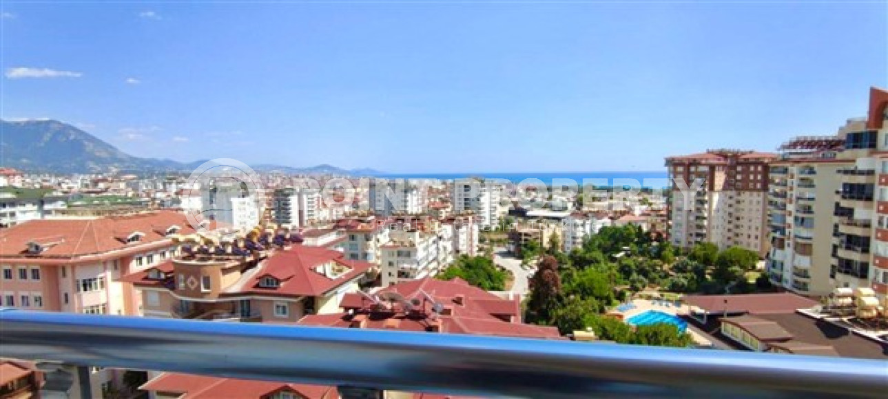 Stylish modern 4+1 apartment on the 9th floor with panoramic views of the city and the sea.-id-4074-photo-11