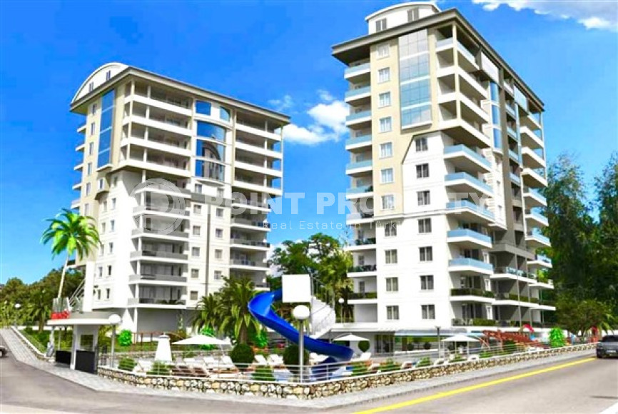 Stylish modern 4+1 apartment on the 9th floor with panoramic views of the city and the sea.-id-4074-photo-14